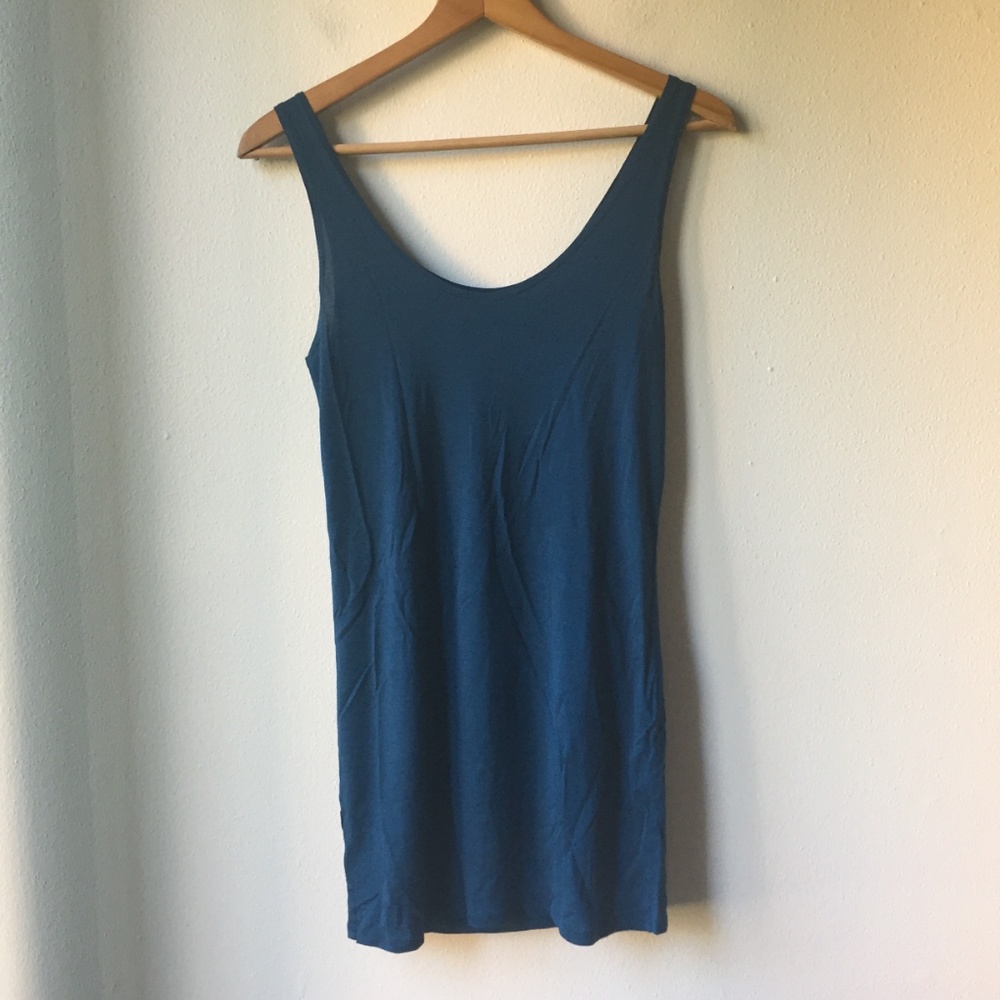 Cluny Long Silk Blend Tank Top